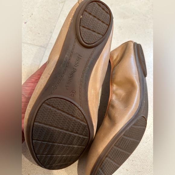 Hush Puppies Ballet Flats 7.5 Camel Colored - Picture 5 of 6